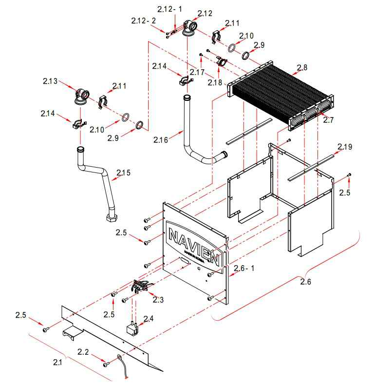 запчасти Navien atmo 20 A