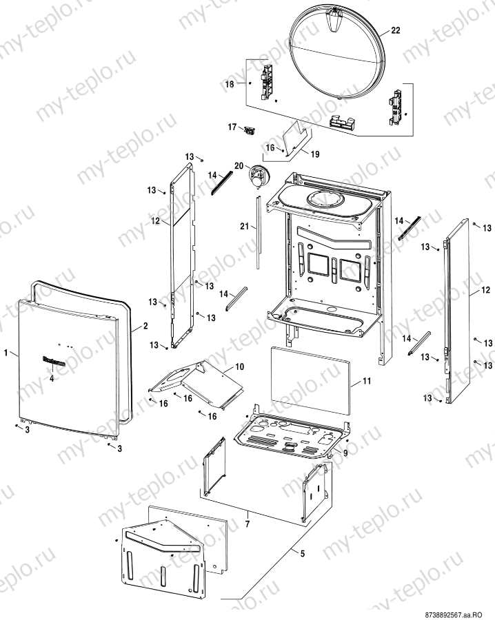 Запчасти Buderus Logamax U072-24K купить в Озёрске