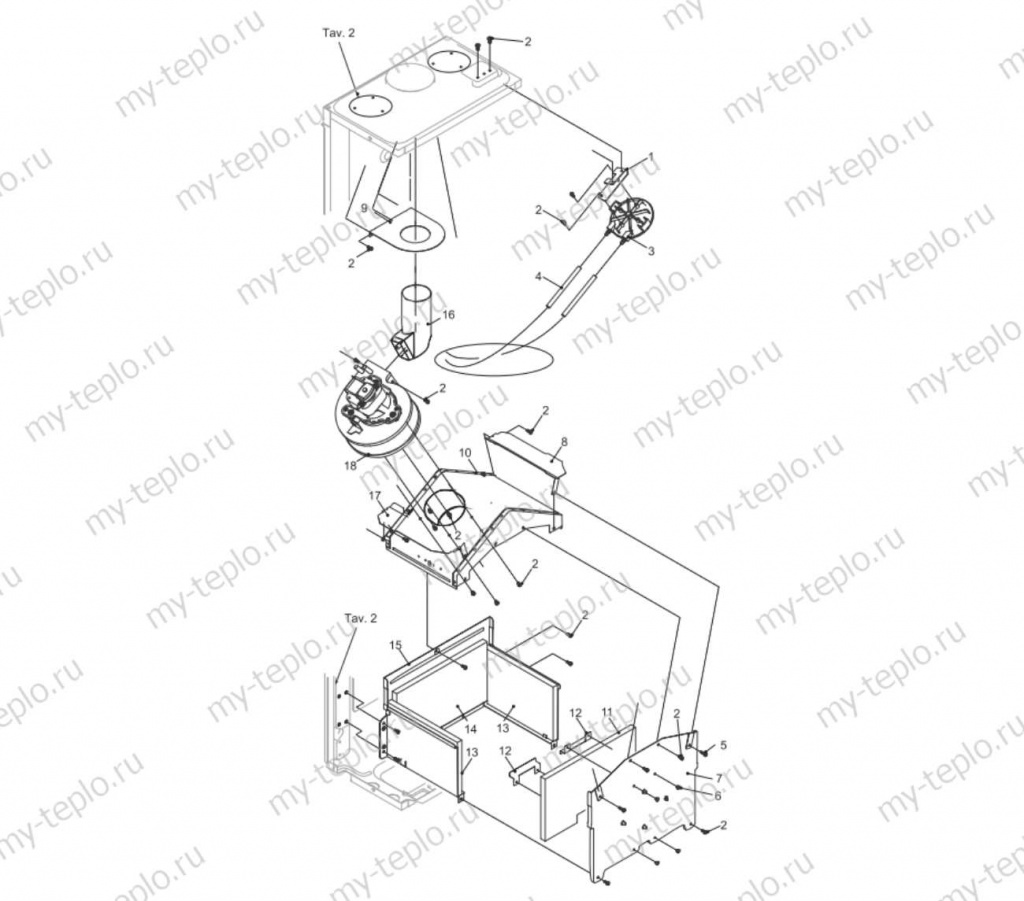 Запчасти для котла Electrolux Basic X 24 Fi купить в Озёрске